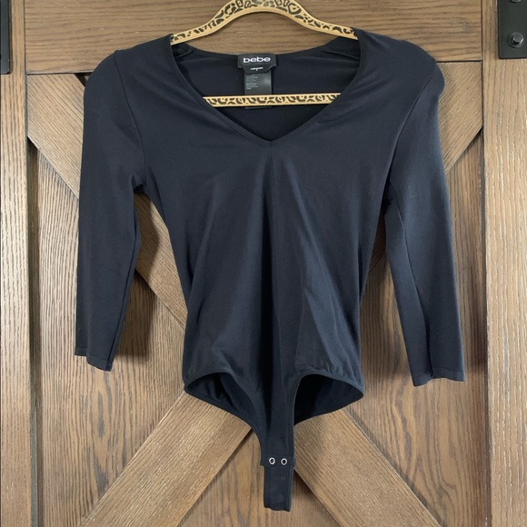 bebe Tops - Bebe | Black Bodysuit